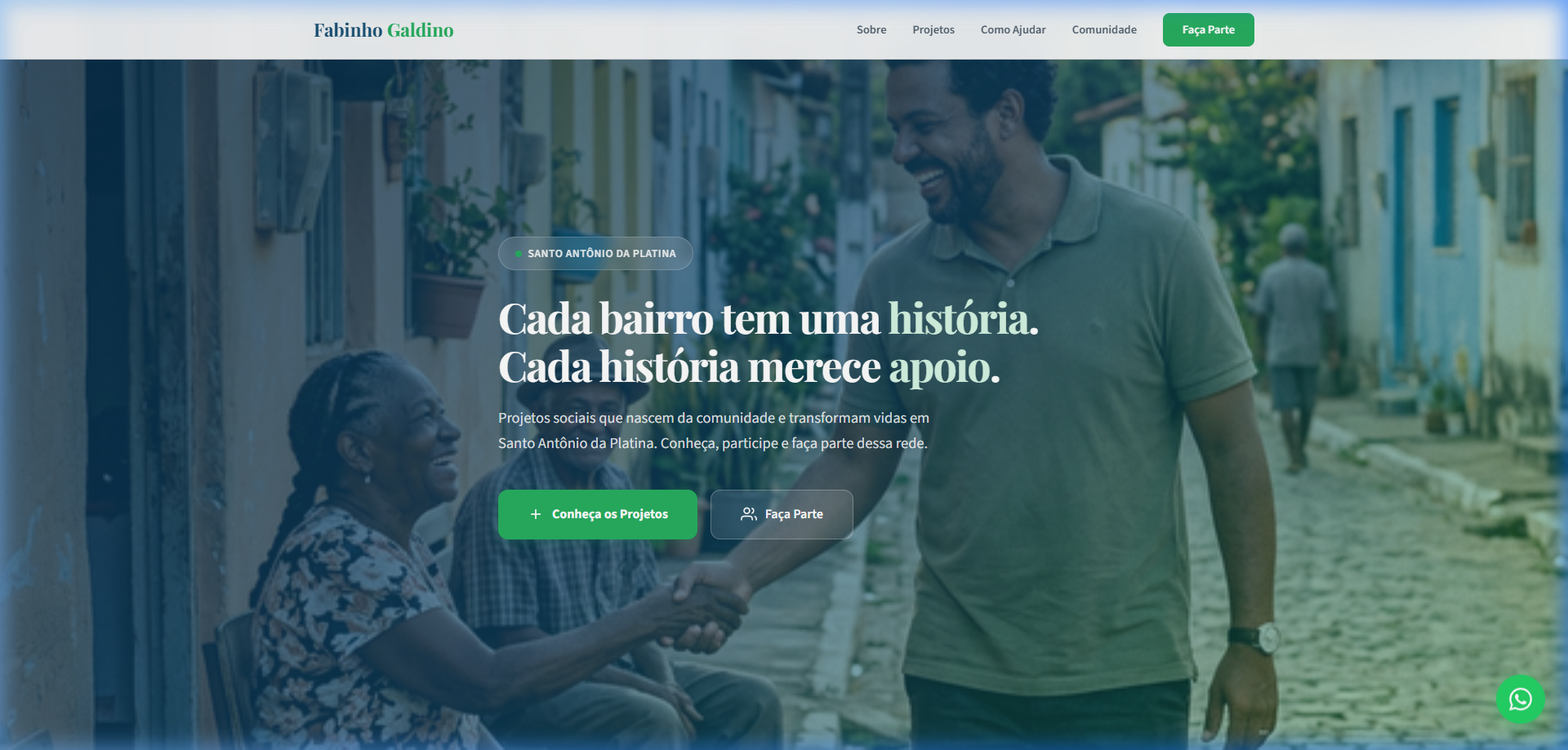 Site Fabinho Galdino