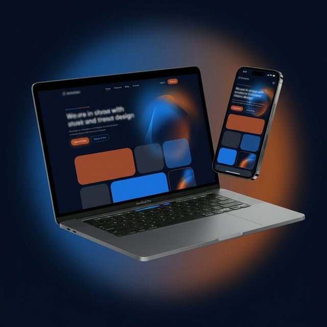 Site responsivo com automação